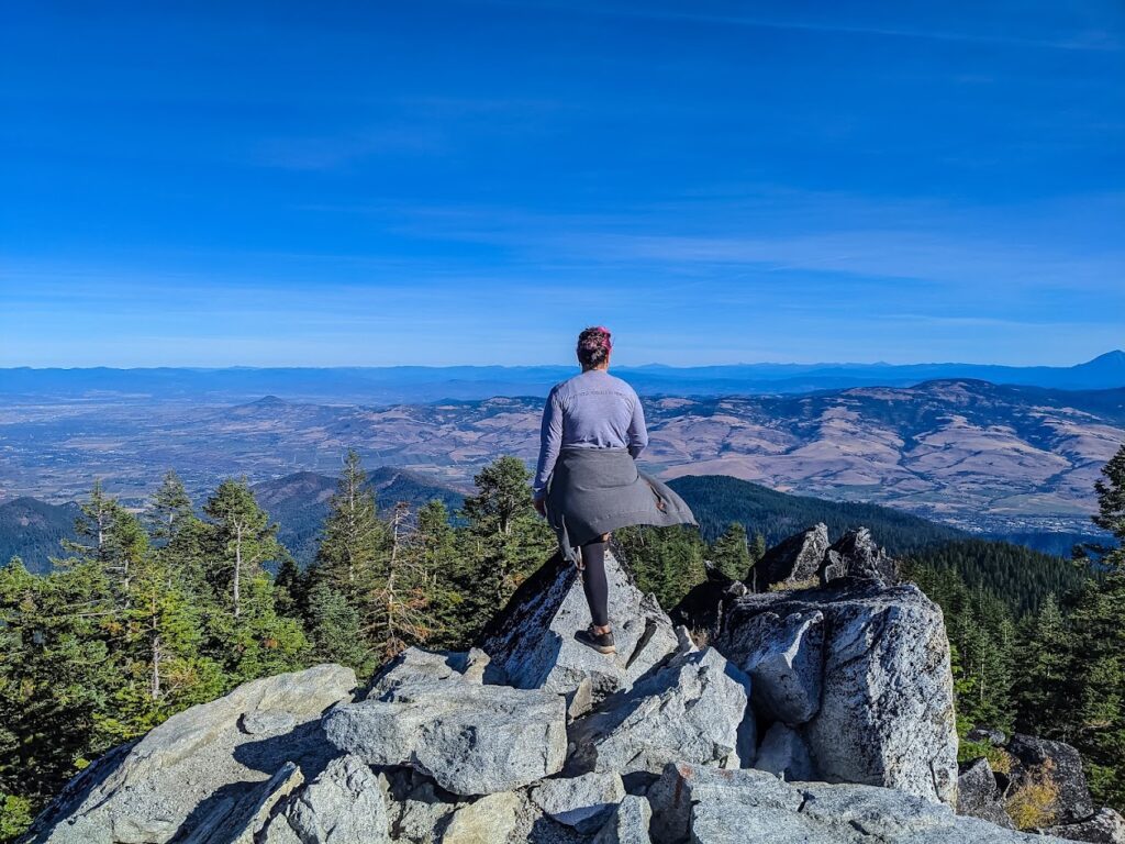 Wagner Butte - Talent - Oregon View from the top of Wagner Butte