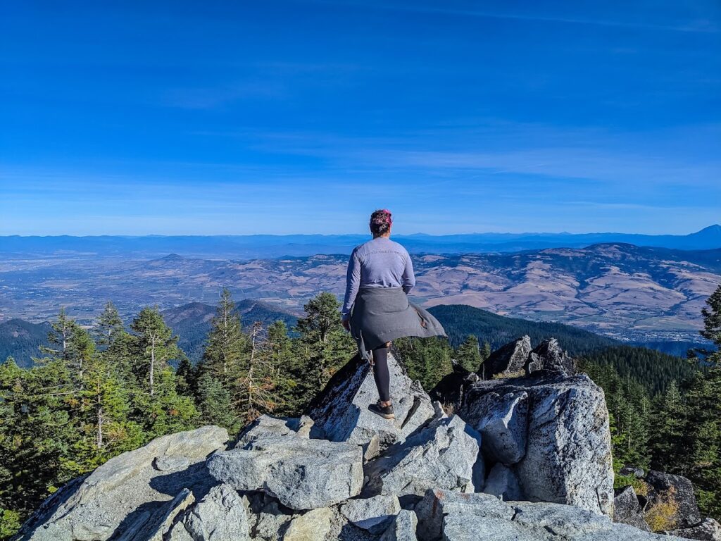 View from the top of Wagner Butte