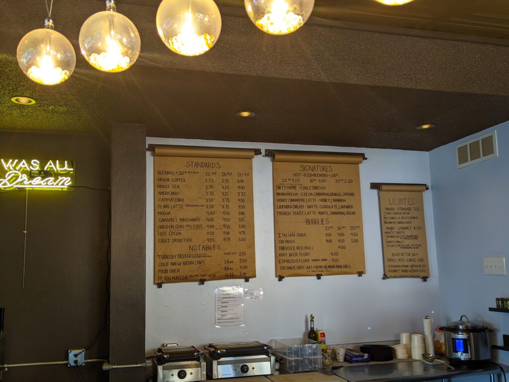Gathering Grounds - Roseburg Cozy Coffee Shops - Southern Oregon - What to do in Southern Oregon